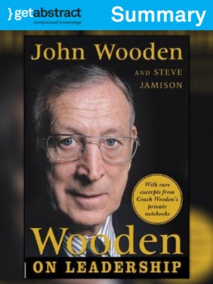 cover image of Wooden on Leadership (Summary)